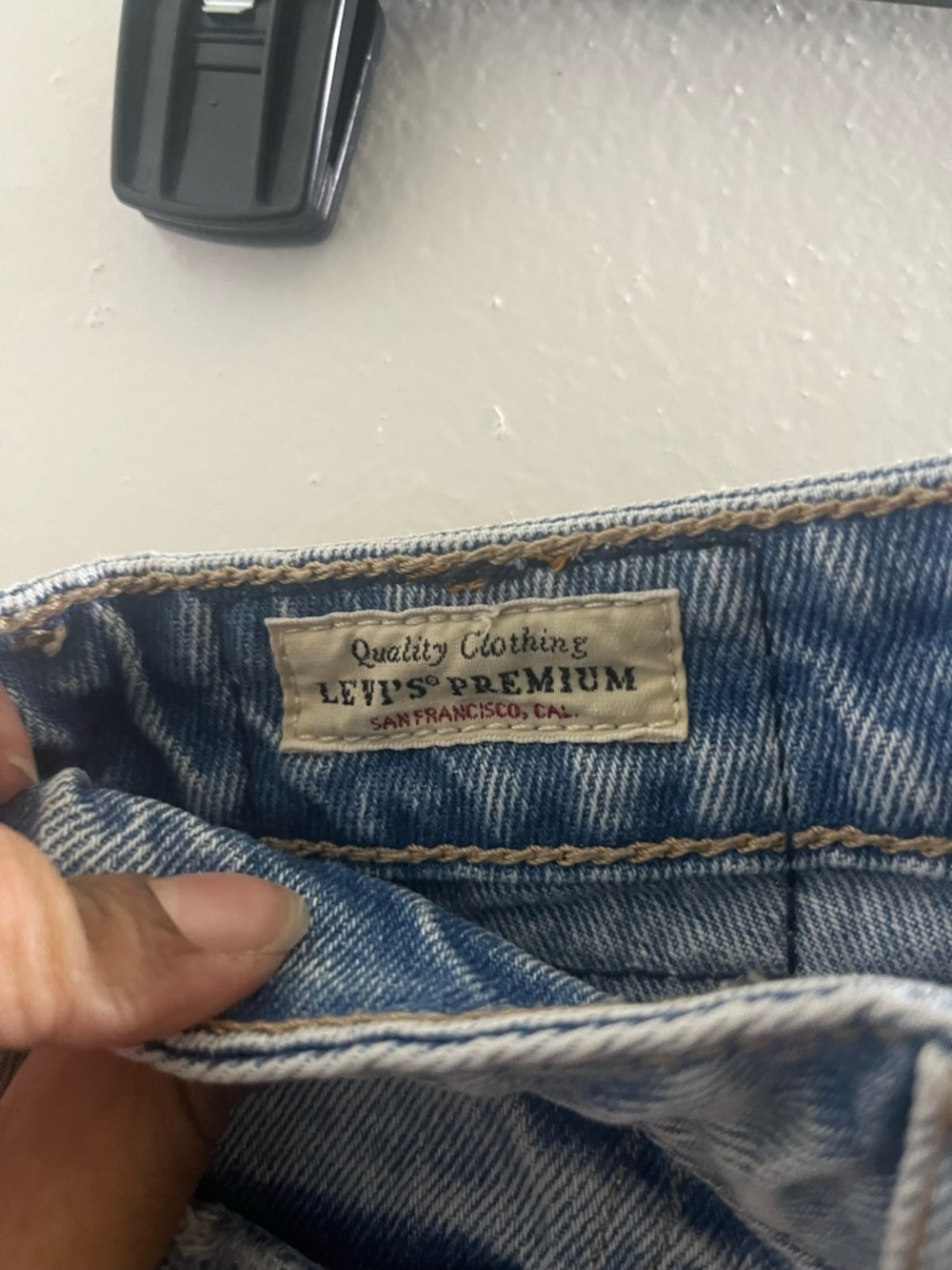 Levi’s Strauss & company Light Wash High Waist Jeans - Light Blue - Picture 6 of 9